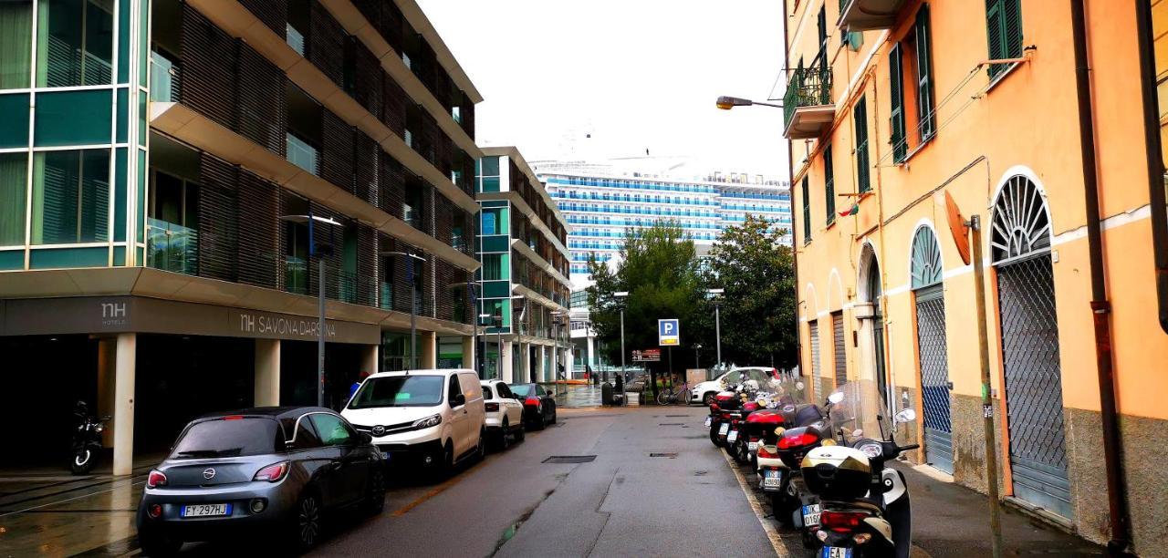 La Darsena. Apartment Savona Luaran gambar